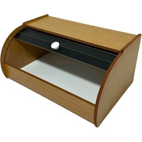 Resim MİHMAN HOME Ahşap Ekmeklik Siyah 