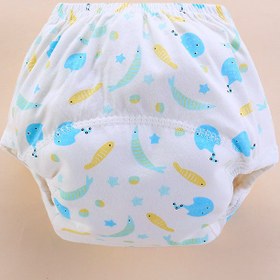 Resim Baby Lala Breathable Urine-proof Training Pants - Small fish / 80yards 