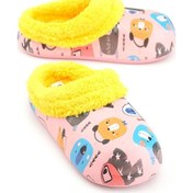 Resim Gezer Kışlık İçi Peluşlu Kız Çocuk Ev Bahçe Terlik Gt5kfm.14501.01.7c0.f52 Pembe 