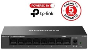 Resim Mercusys MS108GS, 8-Port Gigabit Desktop Switch 