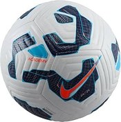 Resim Hepta Collection Üniseks – Yetişkin Academy-Fa24 Futbol Topları, Beyaz/Siyah Mavi/Hyper CRI, 5 