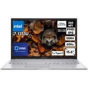 Resim Asus Vivobook 15 I7-1355U 16GB 256GB SSD 15.6" Fhd Windows 11 Pro Taşınabilir Bilgisayar X1504VA-NJ412HMF51 