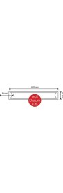 Resim İnoled LED Etanj Armatür Kitli 40W/4000K Doğal Beyaz 