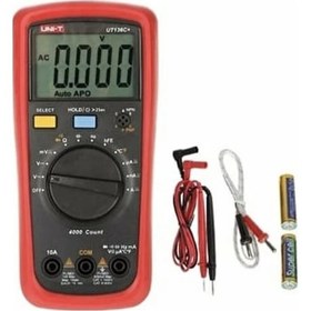 Resim Unit Ut136c Dijital Multimetre Ölçü Aleti Ut-136c Ut 136c 