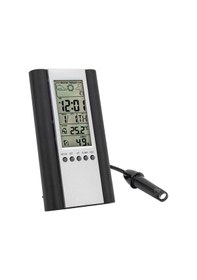 Resim Powermaster Isı + Nem Ölçer Dijital Ekran Termoetre saat-alarm 