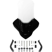 Resim Gp Kompozit Yamaha Nmax 125 / 155 2021-2024 Uyumlu Elcikli Uzun Tur Camı Şeffaf Std 