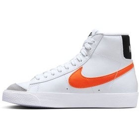 Resim Nike Blazer Mid 77 Kadın Beyaz Spor Ayakkabı 