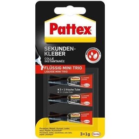 Resim Pattex Japon Yapıştırıcı Gel Mini Süper 3x1 GR 1943764 