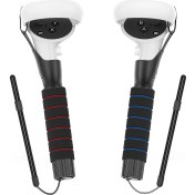 Resim Amvr Quest 2/quest/rift S Kontrol Cihazları Uzantıları Için Aksesuarlar 