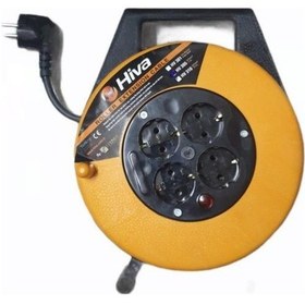 Resim Ara Kablo Makaralı Seyyar 3x1.5 5 Mt 