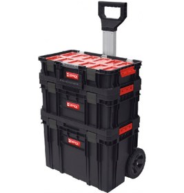 Resim Qbrick 3 Katlı Tekerlekli Takım Çantası İe.tspv.1 