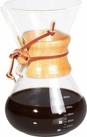 Resim Cam Kahve Demleme 600 ML 