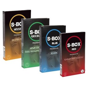 Resim S-Box Karma Prezervatif 12'li x 4 