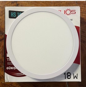 Resim Helios Hs-1038g 18w Yuvarlak Günışığı Spot Led Panel 