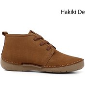 Resim Gönderi R Taba Süet Bağcıklı Hakiki Deri Comfort Bot Taba Süet 