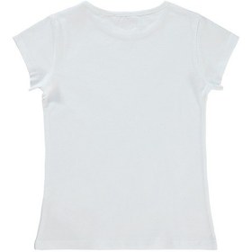 Resim Civil Girls Kız Çocuk Tişört 6-9 Yaş Beyaz 18330g34124s2-9 Beyaz 