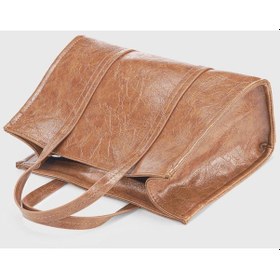 Resim Housebags Deri Görünümlü Çift Askılı Tote Bag 253 001 