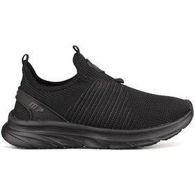 Resim M.p 252-2302zn Kadın Klasik Sneaker Siyah Siyah 
