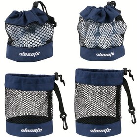 Resim 1 adet Pratik Golf Topu Saklama Çantası - Golf Toplarınızı Güvenli ve Düzenli Tutun Bu İpli Torba ile - Yolda Olan Golfçüler için Mükemmel Golf Aksesuarları 