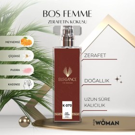 Resim silver elegance vip perfume Bos Femme Edp 50 ml - Çiçeksi ve Meyvemsi Kadın Parfümü (K-070) 