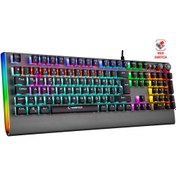 Resim Rampage Kb-R210 FAVORY Rainbow Aydınlatmalı Kristal Blue Switch Mekanik Gaming Oyuncu Klavyesi AYNI GÜN STOKTAN GÖNDERİM ADINIZA FATURALI