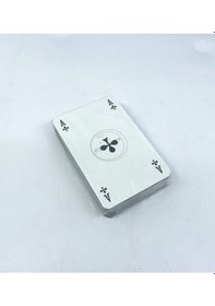 Resim Kızıl Ay Briç Oyun Kartı Destesi - Mavi 