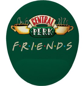 Resim iyi fikirler Central Perk Friends Bilek Destekli Mouse Pad 