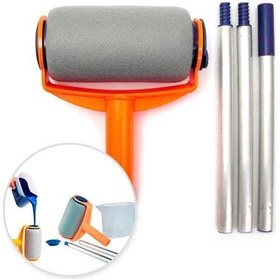 Resim Pintar Facil Pratik Damlatmayan Boya Rulosu Ve Fırçası Çok Renkli 