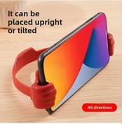 Resim Gaojunshop01 Siyah 1 Adet Ayarlanabilir Masaüstü Telefon Askılığı Ev Ofis Yatak Başı Siyah 