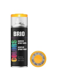 Resim Brio Sprey Boya Akrilik Nergis Sarısı B1007 400 ML 