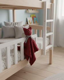 Resim Reyo Beberotti Müslin Uyku Oyun Arkadaşı Vişne 