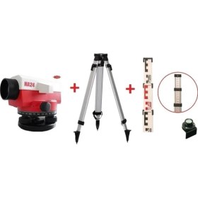 Resim PremiumPort Otomatik Nivo Seti, Tripod ve Hediye ile Güçlü Ölçüm Çözümü 
