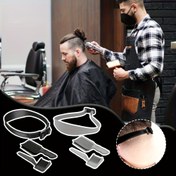 Resim DIY Berber Kiti - Elektrikli Saç Kesme Makinesi, Yuvarlak Fırça ve Stil Başlığı İçerir - Evde Saç Kesimleri ve Stil için Mükemmel, Şık Saç Kesme Araçları | Modern Berber Araçları | Dayanıklı Plastik Tarak, Berber Araçları 