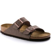 Resim Birkenstock Arizona Nubuk Unisex Kahverengi Terlik 