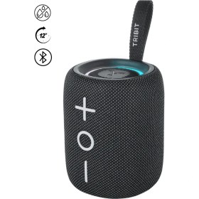Resim Tribit Stormbox Mini 12W Ipx7 Su Geçirmez 12 Saat Oynatma Süresi 5.4 Taşınabilir Bluetooth Hoparlör Siyah 