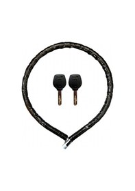 Resim Yuma Ym-752 Motorsiklet Kilidi Anahtarlı Körüklü Siyah Boy : 120cm-çap : 22mm - Sgm6128-3859 