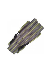 Resim Modibags 100cm 3 Gözlü 4 Cepli Koyu Gri Olta Kamış Çantaşı 