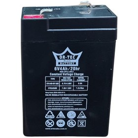 Resim Ortec 6v 4ah (1koli-20adet) Bakımsız Kuru Akü 2024 Üretim 
