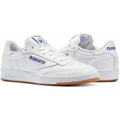 Resim Reebok AR0459 Club C Beyaz Erkek Günlük Spor Ayakkabı Beyaz 