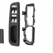 Resim Hightower Volkswagen Passat B5 Jetta Bora Golf Mk4 1998-2004 Siyah Set Kapı Pencere Kontrol Paneli 3b1867171e 