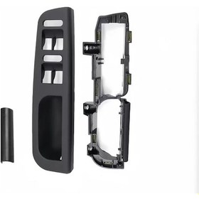 Resim Hightower Volkswagen Passat B5 Jetta Bora Golf Mk4 1998-2004 Siyah Set Kapı Pencere Kontrol Paneli 3b1867171e 