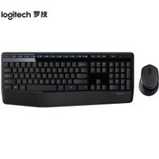 Resim Logitech Mk345 Kablosuz Klavye Ve Fare Seti - Siyah Optik 