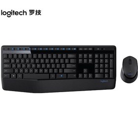 Resim Logitech Mk345 Kablosuz Klavye Ve Fare Seti - Siyah Optik 
