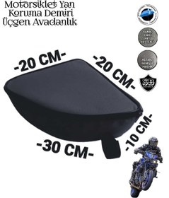 Resim SEVBAGS Motosiklet Yan Koruma Demiri Üçgen Avadanlık Çantaları 