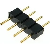 Resim Kaled 4 Pin Rgb Şerit LED Erkek Fiş Adaptörü Jumper Uç Iğne Konnektörü 1000 Adet 