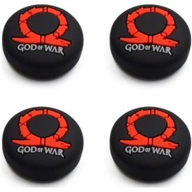 Resim Desenli Sony Ps5/ps4/ps3 Analog Koruyucu Silikon Pad-god Of War 