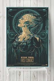 Resim Postermanya (pster8530) Star Trek Art Sanatsal Poster (90x130cm) 
