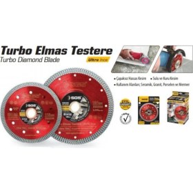 Resim Sgs Turbo Elmas Testere (Ultra Hassas) (115MM) 