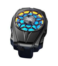 Resim Telefonu Soğutma Fanı Radyatör Mobil Cihazlara Uyumlu Soğutucu 