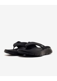 Resim SKECHERS GO WALK FLEX SANDAL Erkek Siyah Parmak Arası Terlik 229214 BBK 